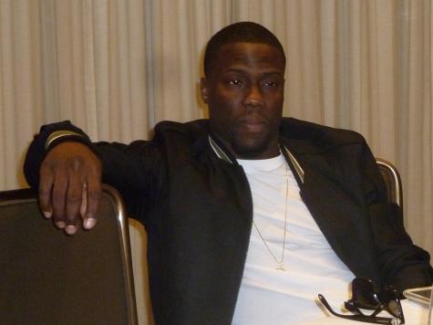 Kevin Hart during the round table interview on Friday.