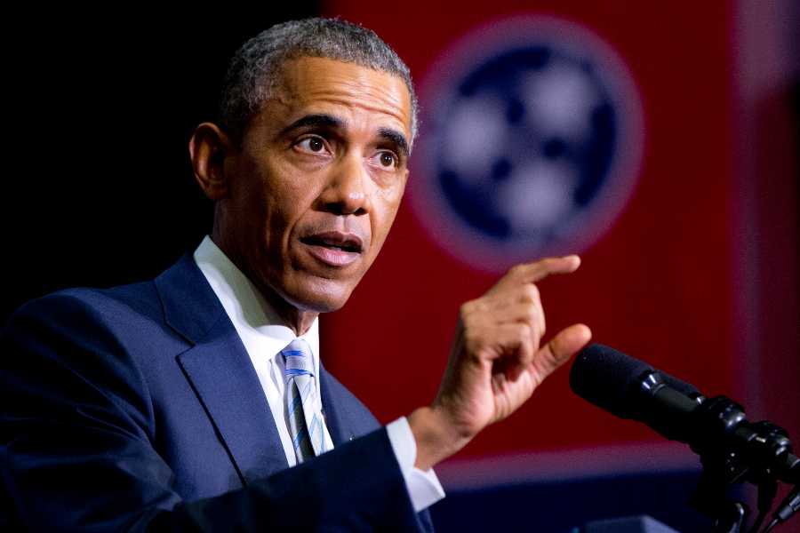 President Barack Obama speaks at Pellissippi State Community College on Friday in Knoxville, Tenn., about new initiatives to help more Americans go to college and get the skills they need to succeed. 