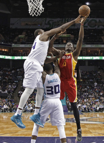 Harden scores 29, Rockets beat Hornets 100-90