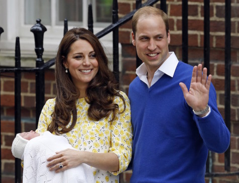 A name for Britain’s new princess: Charlotte Elizabeth Diana