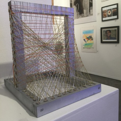 Exhibit displays student artwork