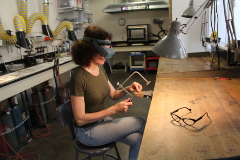 Student-artist masters many mediums