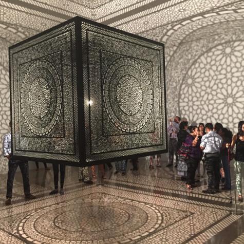 The Rice Gallery will display 'Intersections', a sculptural installation designed by Anila Quayyum Agha, until Dec. 6.