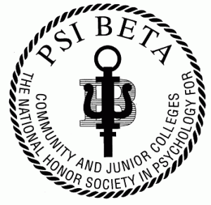 Psi Beta Honor Society's logo.