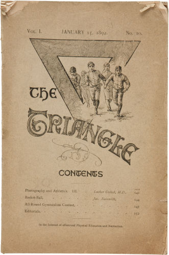 1892 Issue of The Triangle Magazine