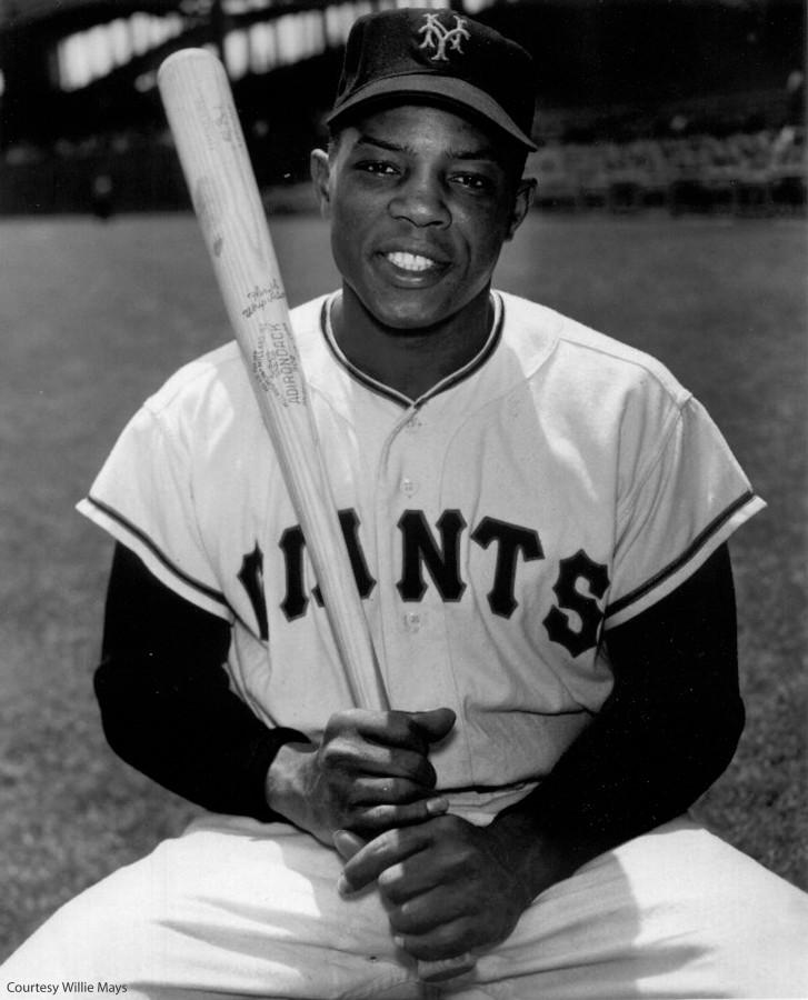 Willie Mays in 1954.