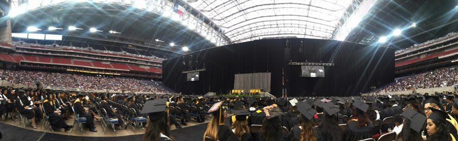 Over+2%2C600+graduates+walked+the+stage+at+NRG+Stadium+on+May+14.+