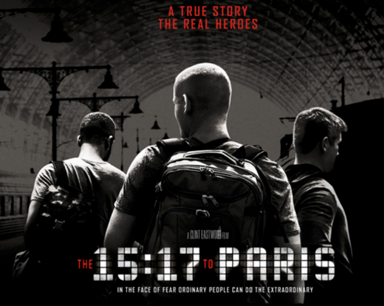 15:17 to Paris is an interesting experiment that ultimately fails