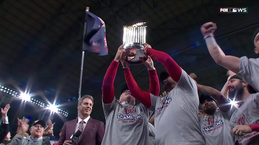 the Washington Nationals win the 2019 World Series!