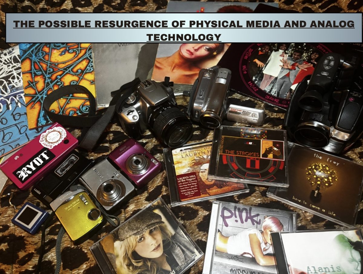 A personal archive: my collection of physical media, from CDs and vinyl to vintage cameras and recorders