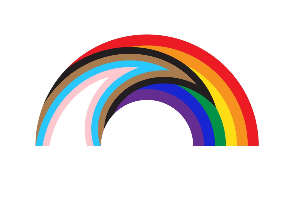 Rainbow for pride month.
