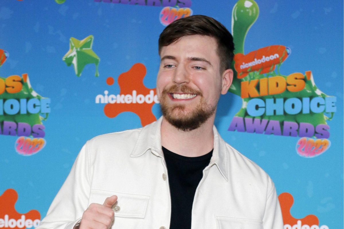 Mr. Beast at the Kids' Choice Awards in 2023.