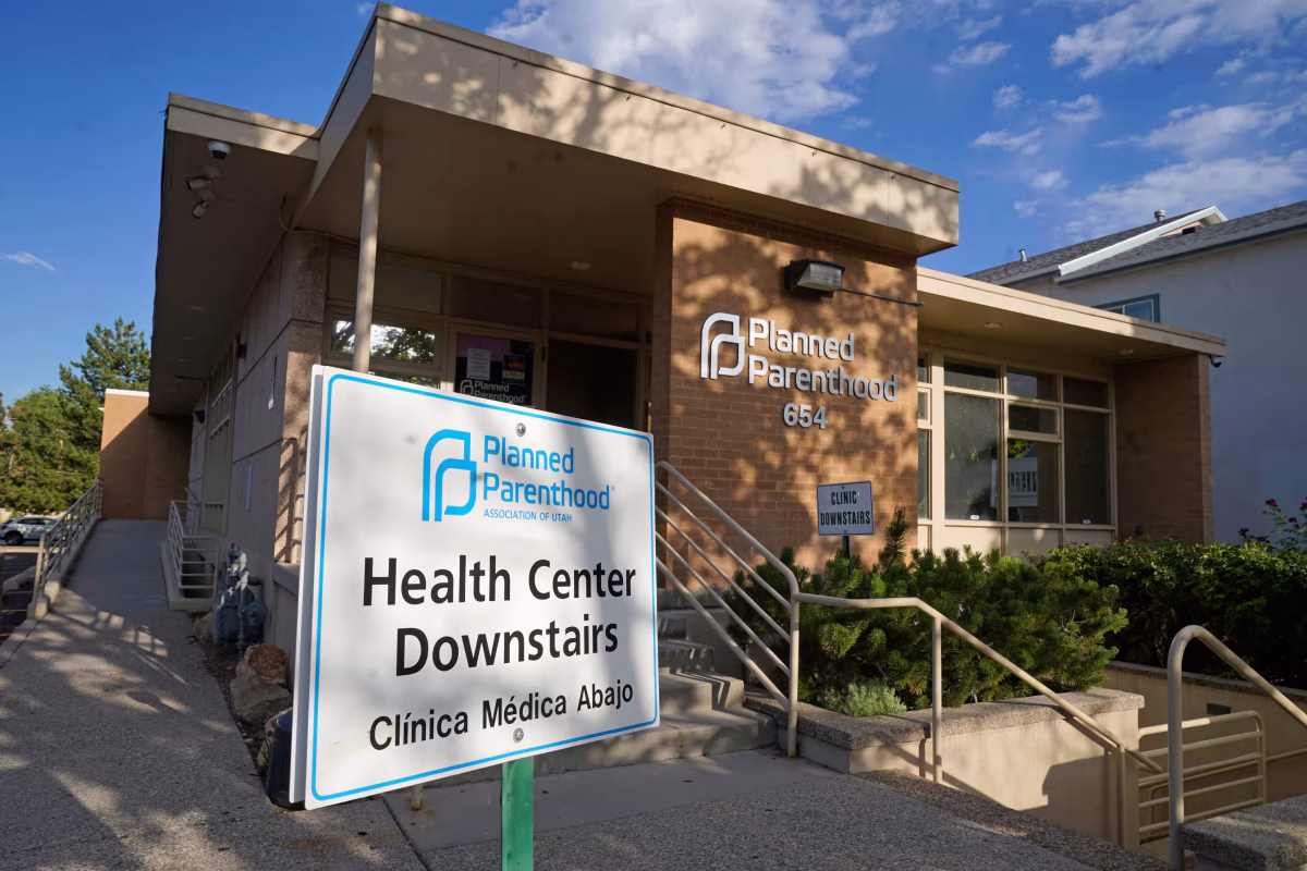 A Planned Parenthood of Utah clinic in Salt Lake City.
