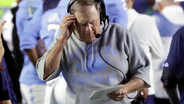 Bill Belichick upset by UNC first loss of the season against TCU Horned Frogs