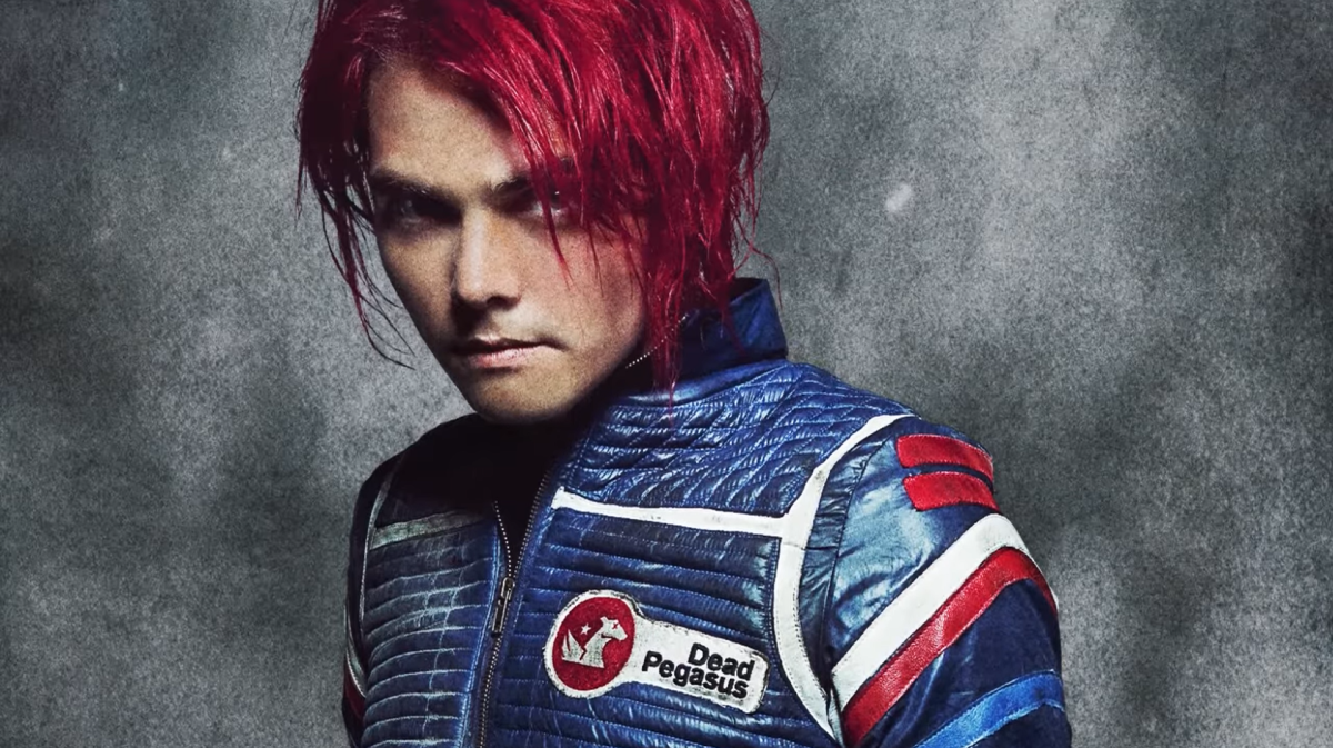 Gerard Way as Party Poison from the album "Danger Days: The True Lives of the Fabulous Killjoys" by My Chemical Romance (2010)