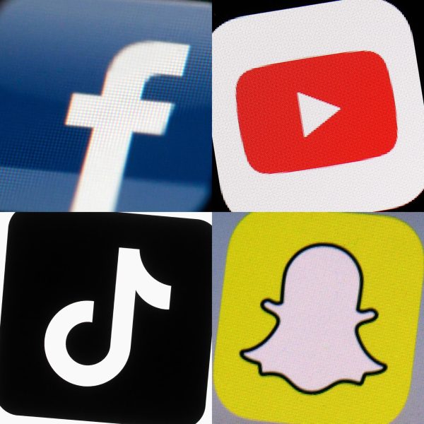 The social media platforms most popular today.